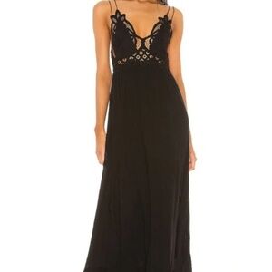 Free People Maxi Dress Black : Size Small